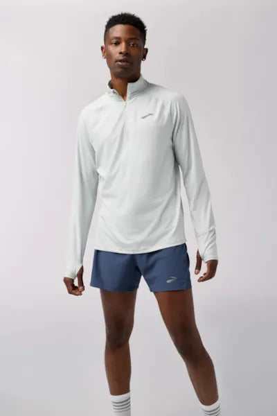 Brooks Dash 1/4 Zip 3.0 M Smoke