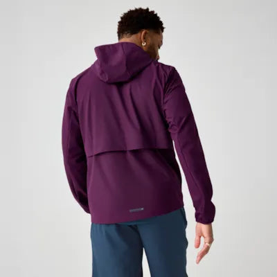 Brooks Canopy Jacket M Burgundy Blaze