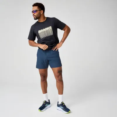 Brooks Dash 2-in-1 Short M Midnight Run