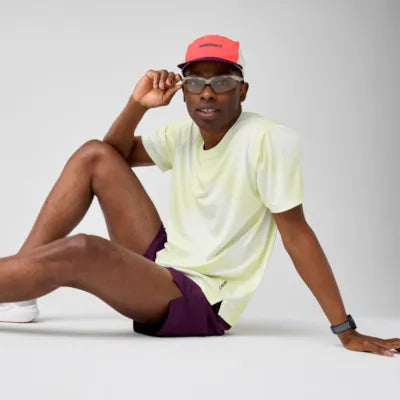 Brooks Dash SS Printed M Euphoryc Luminary