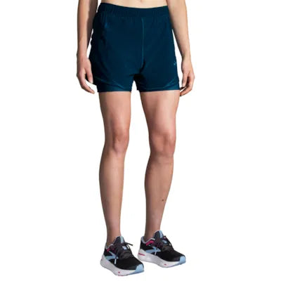 Brooks Chaser 5" 2-in-1 Short W Ocean Drive