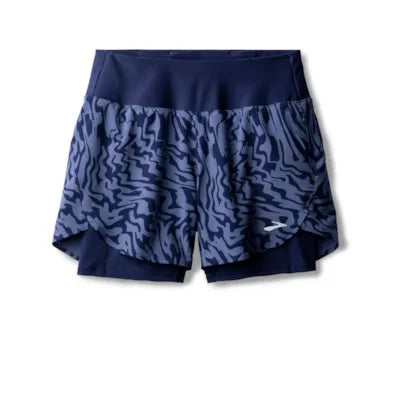 Brooks Chaser 5" 2-in-1 Short 2.0 W Midnight Escape