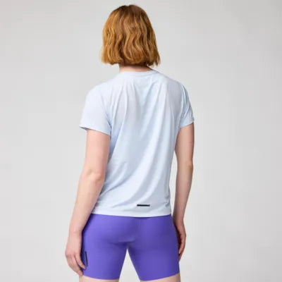 Brooks Dash Short Sleeve W Halogen Blue