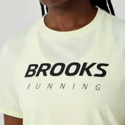 Brooks Graphic Short Sleeve W Luminary/Black