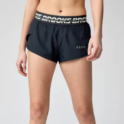 Brooks PR Elite Split Short W Black