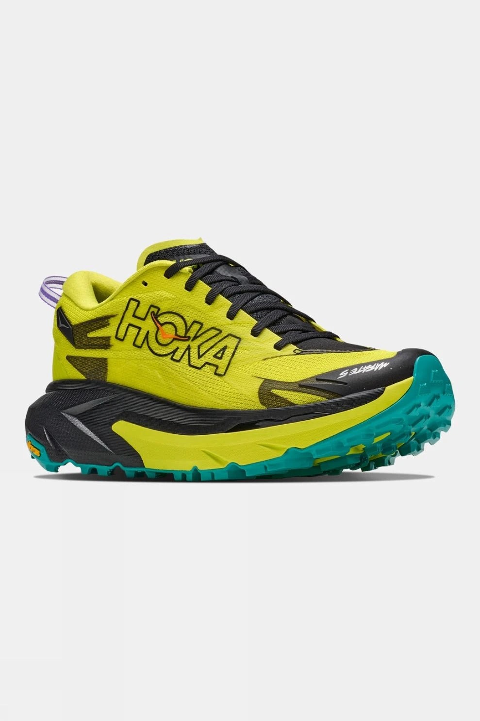 Hoka Mafate 5 Mens Black / Hoka Citrus