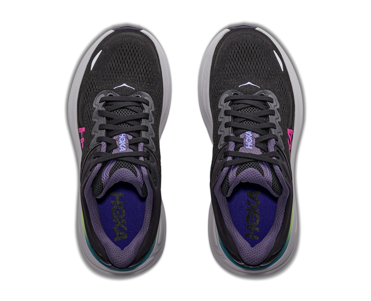 Hoka Bondi 9 Womens Black / Dragonfruit