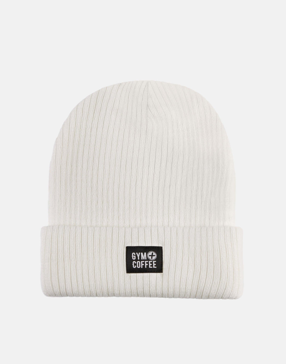 Gym + Coffee Beanie M White