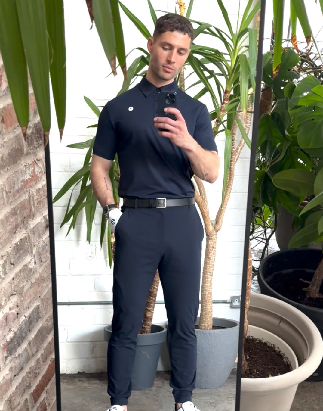 Gym + Coffee Coffee Pant M Navy