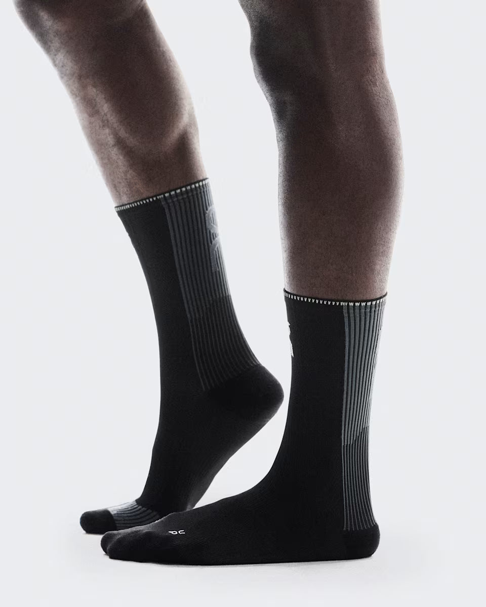 ON Running Performance Run Sock Hight Black