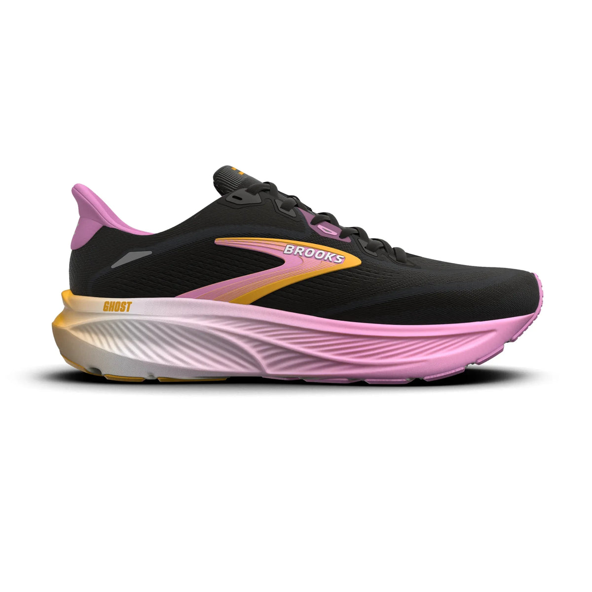 Brooks Ghost 18 W Black/OrangePop/Pink