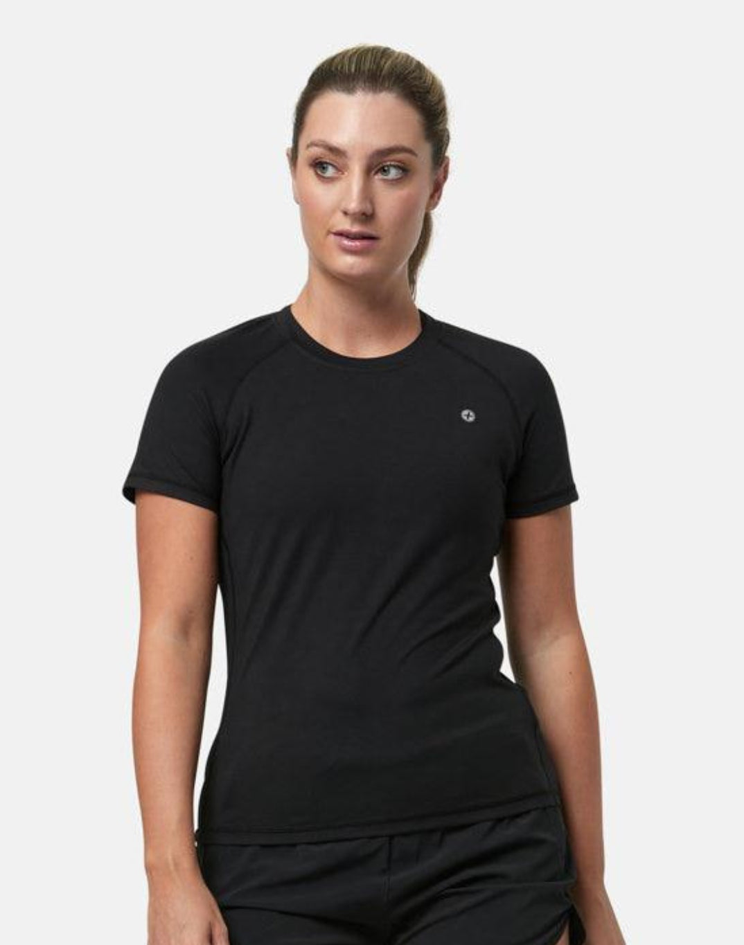 Gym + Coffee Relentless SS T-Shirt W Black