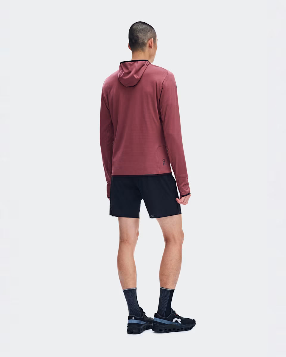 ON Running Climate Zip Hoodie M Barberry