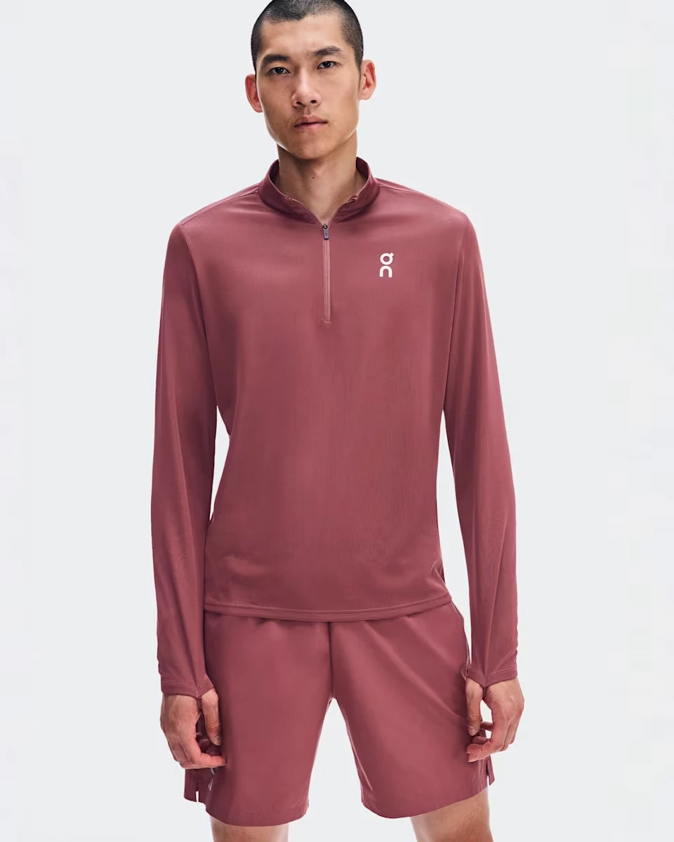 ON Core 1/4 Zip M Barberry