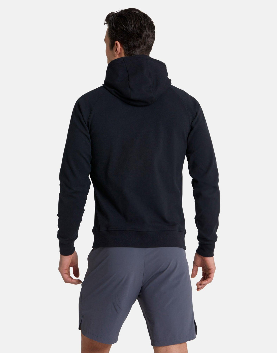 Gym + Coffee Chill Hoodie M Black