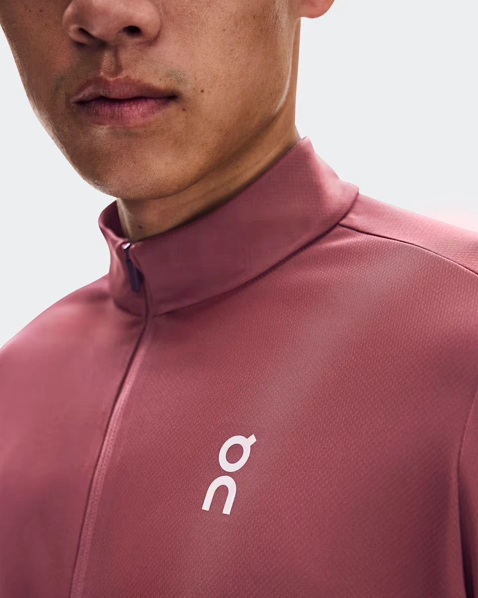 ON Core 1/4 Zip M Barberry