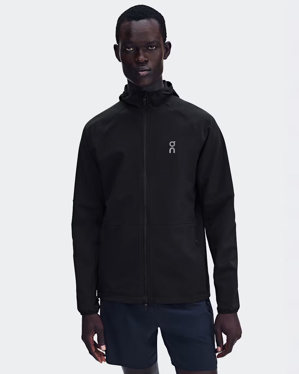 ON Running Weather Hoodie Men Black