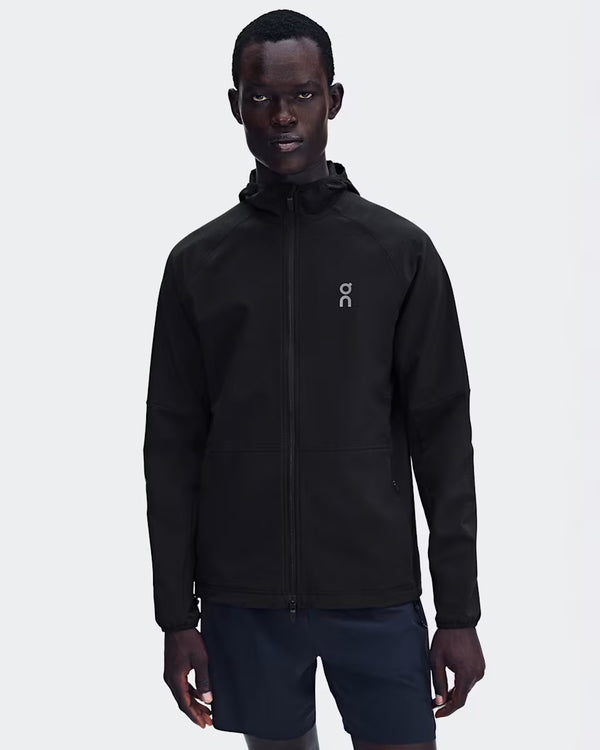 ON Running Weather Hoodie Men Black
