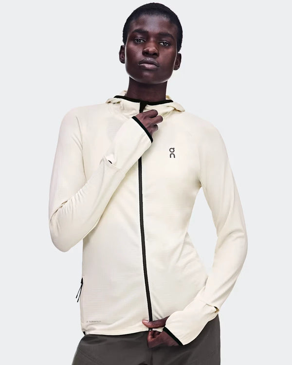 ON Running Climate Zip Hoodie W Hare