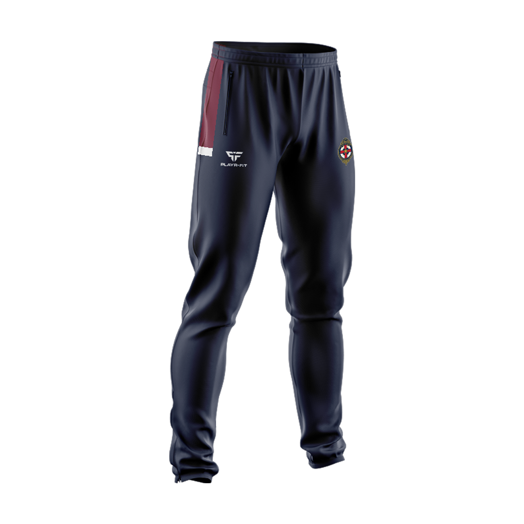 CBS Skinny Pants Adult Navy/Maroon