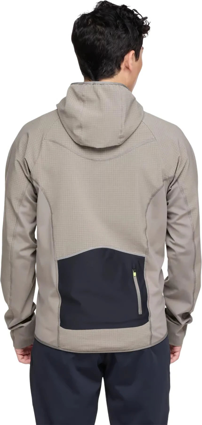 Hoka M Skyglow Half-Zip Pale Grey