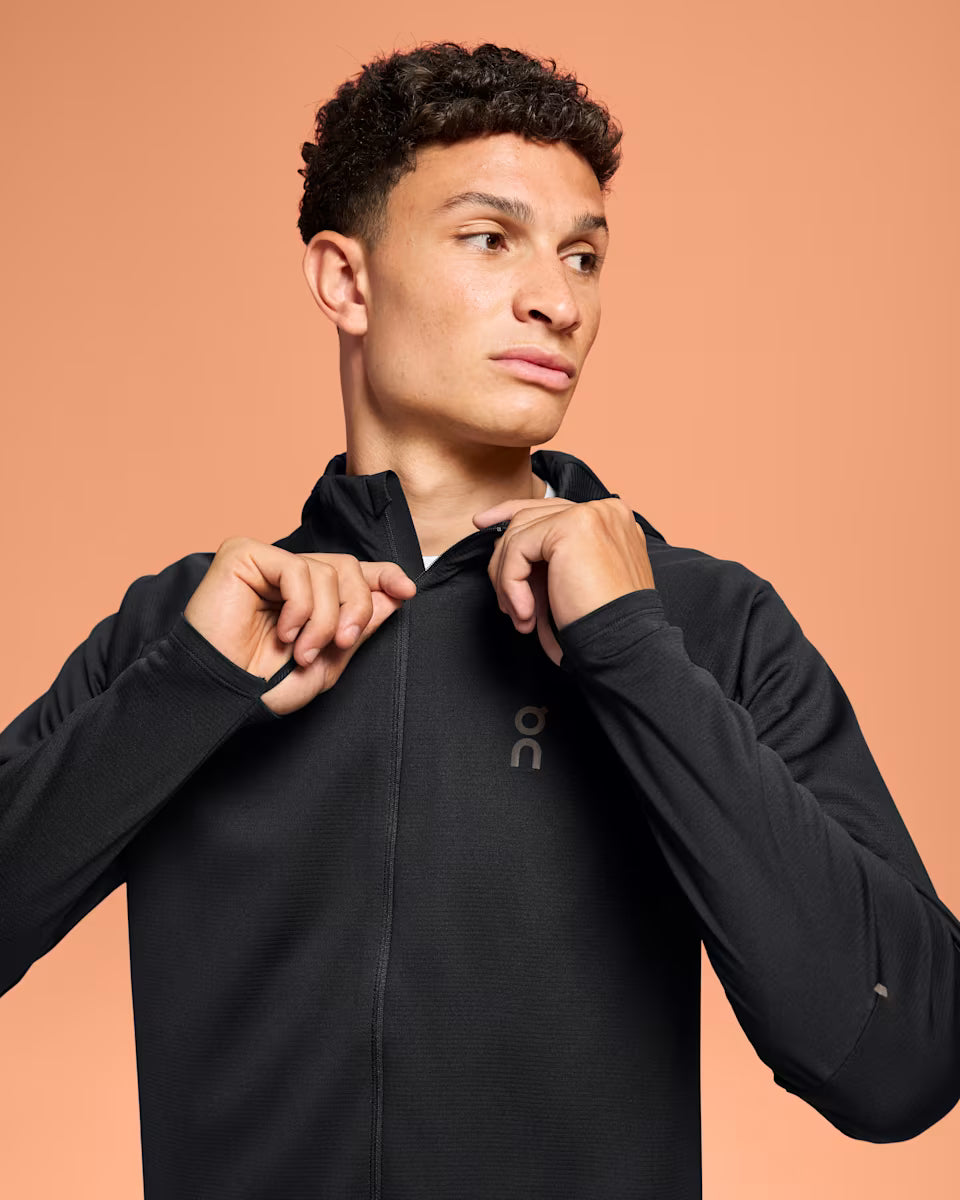 ON Running Climate Zip Hoodie M Black