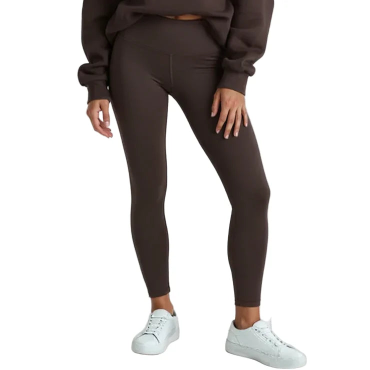 Gym + Coffee Soft Motion 7/8 Legging W Mocha Bean