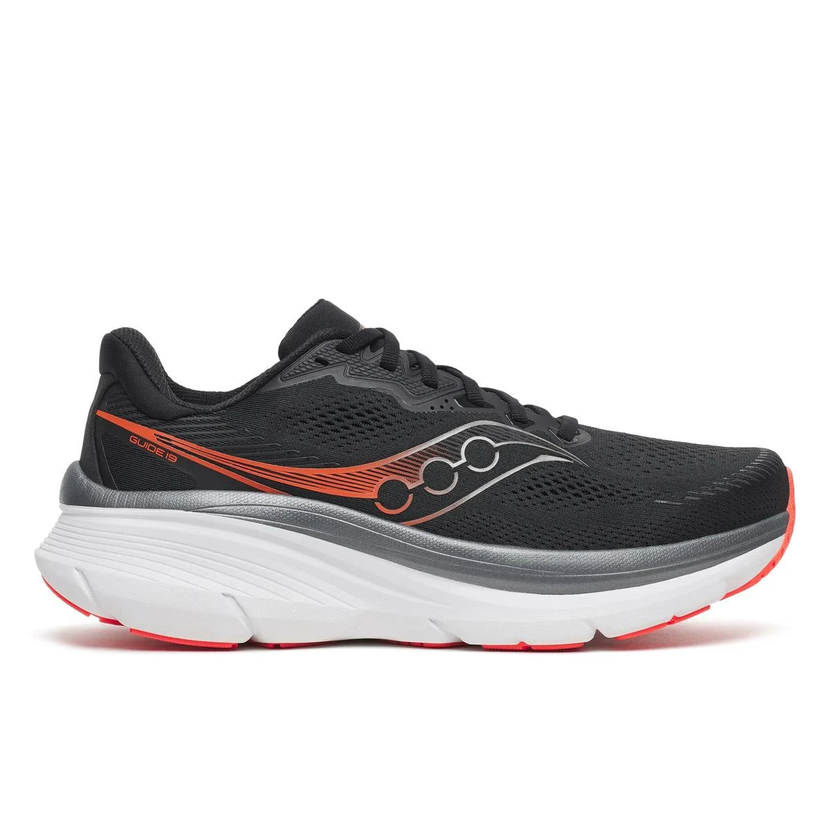 Saucony Guide 19 Men's Black/Vizired