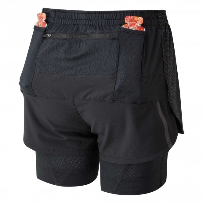 Ronhill Infinity Marathon Twin Short W Black