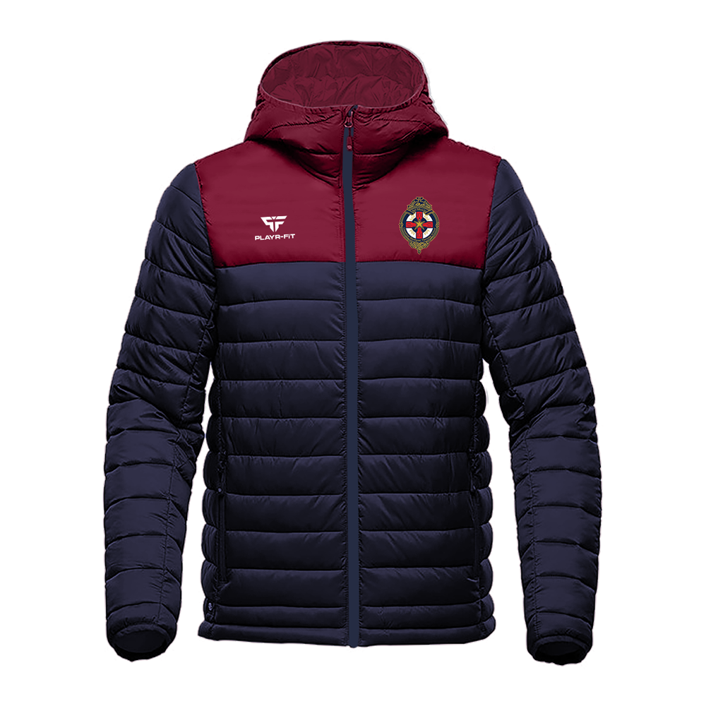 CBS Padded Jacket Adult Maroon/Black
