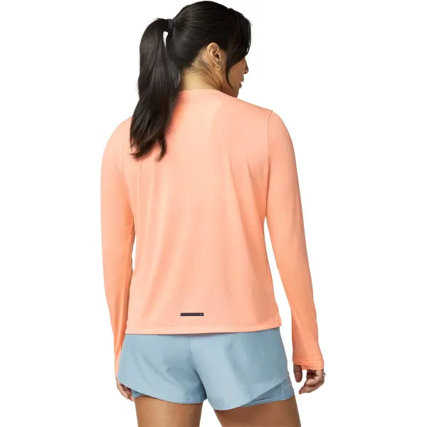 Brooks Dash Long Sleeve W Cyber Peach