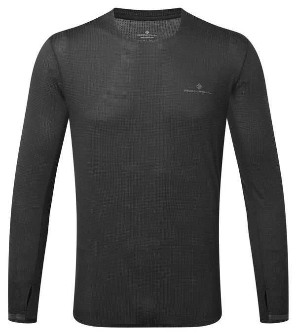 Men's Tech Reflect Lux Long Sleeve Tee	- Black/Reflect