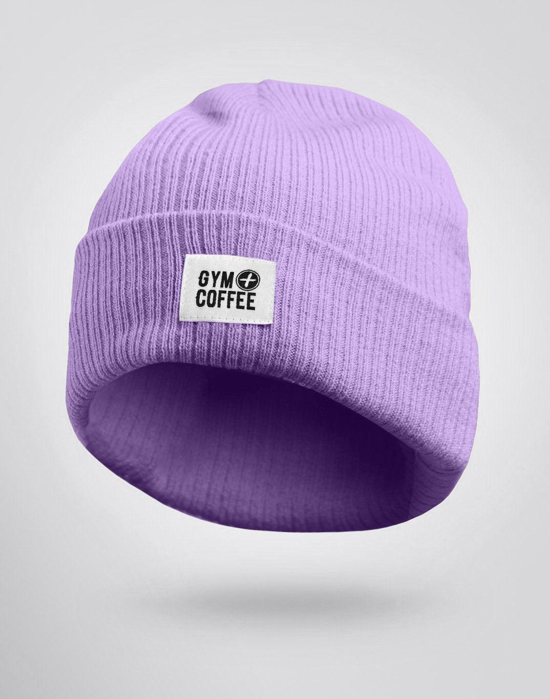 Gym + Coffee Beanie Purple