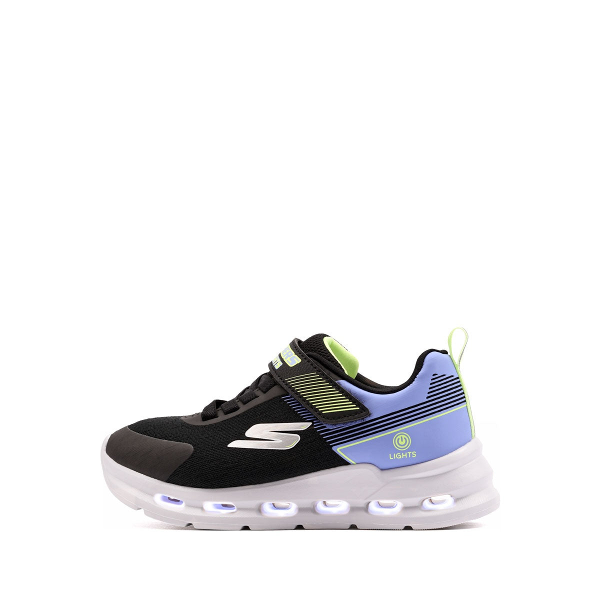 Skechers Glide-Step Lights K Black