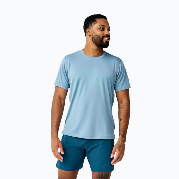 Brooks Dash Cooling Short Sleeve M Blue Haze