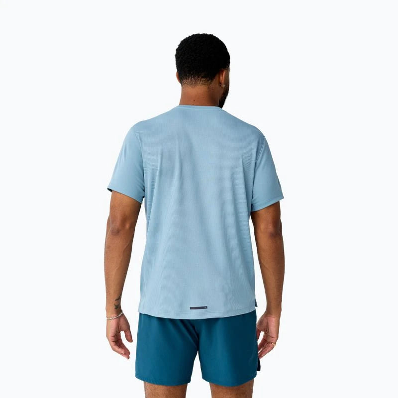 Brooks Dash Cooling Short Sleeve M Blue Haze