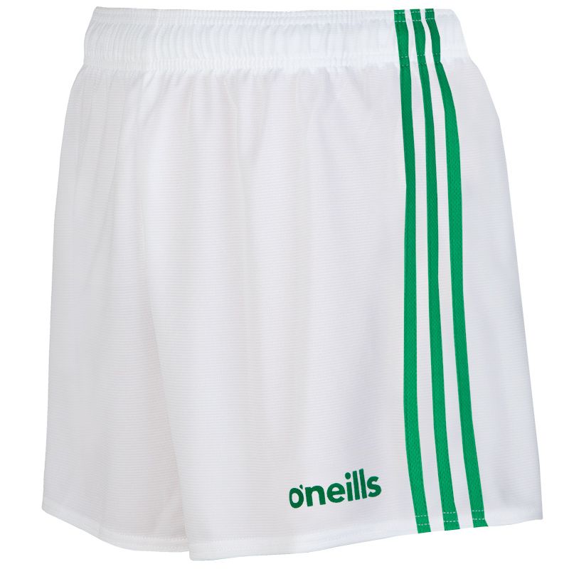 O'Neills Mourne Shorts Wht/Grn