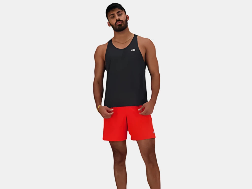 NB Athletics Singlet M Black