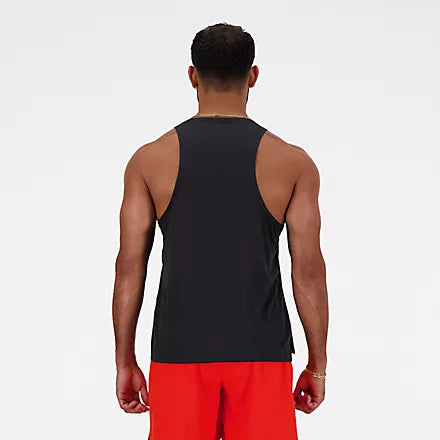 NB Athletics Singlet M Black