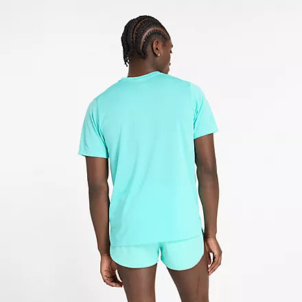 NB Athletics T-shirt M Cyber Jade