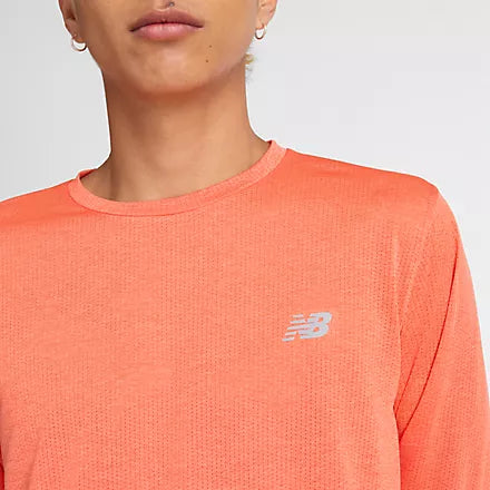 NB Athletics LS T-shirt M Neo Flame Heather