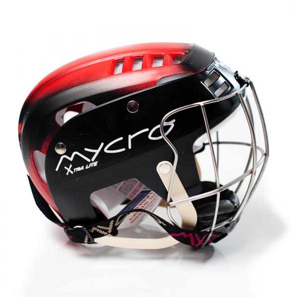 MYCRO Hurling Helmet Black/Red