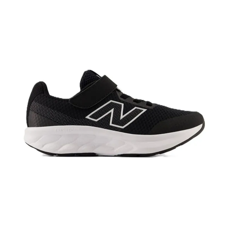 NB 520 Bungee Lace K Black/White