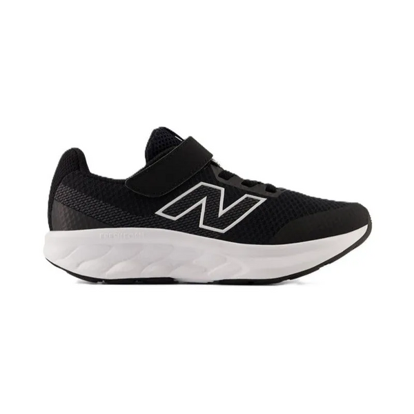 NB 520 Bungee Lace K Black/White