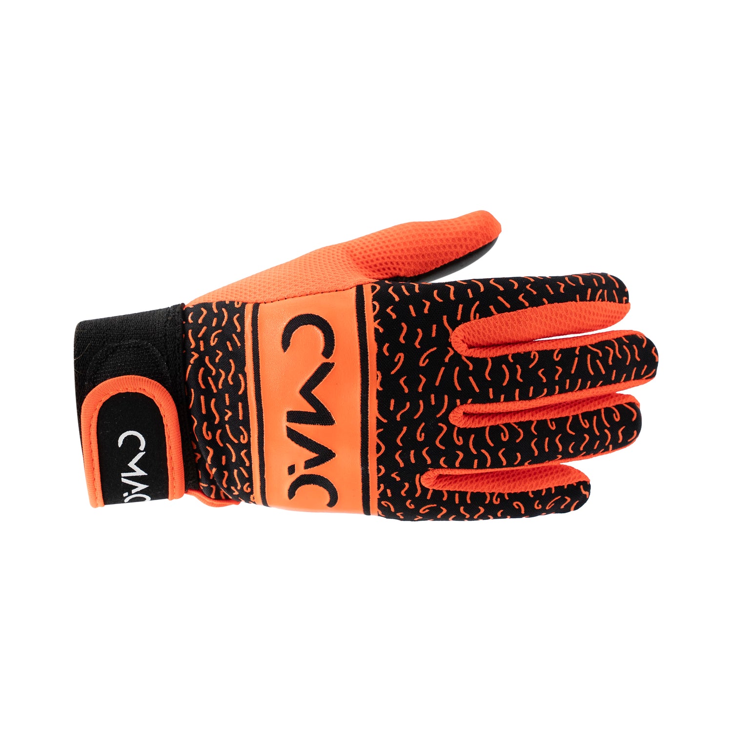 CMAC Gaelic Gloves Black/Orange