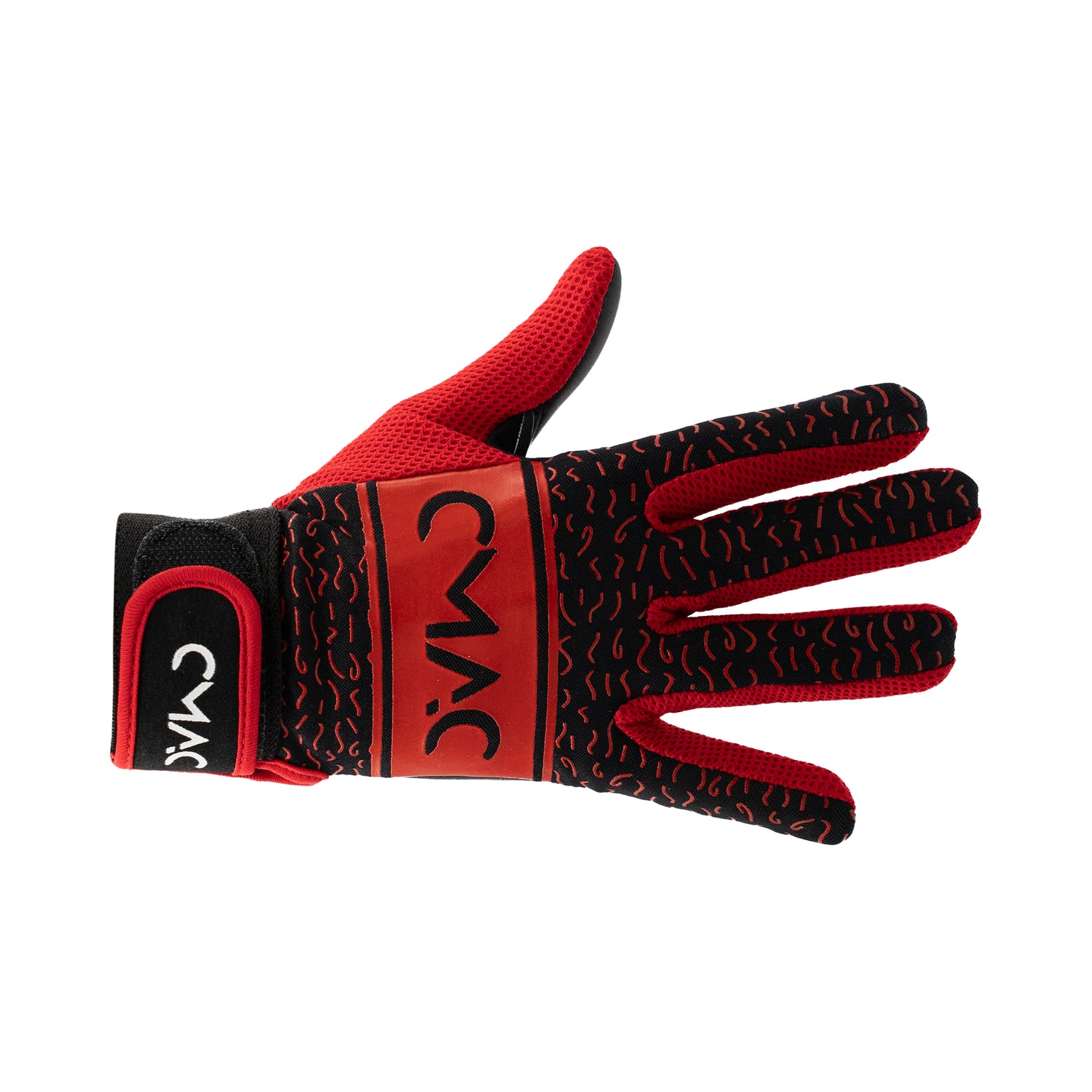 CMAC Gaelic Gloves Black/Red