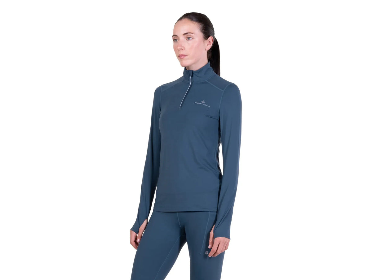 Ronhill Core Thermal 1/2 Zip Top W Evening Haze