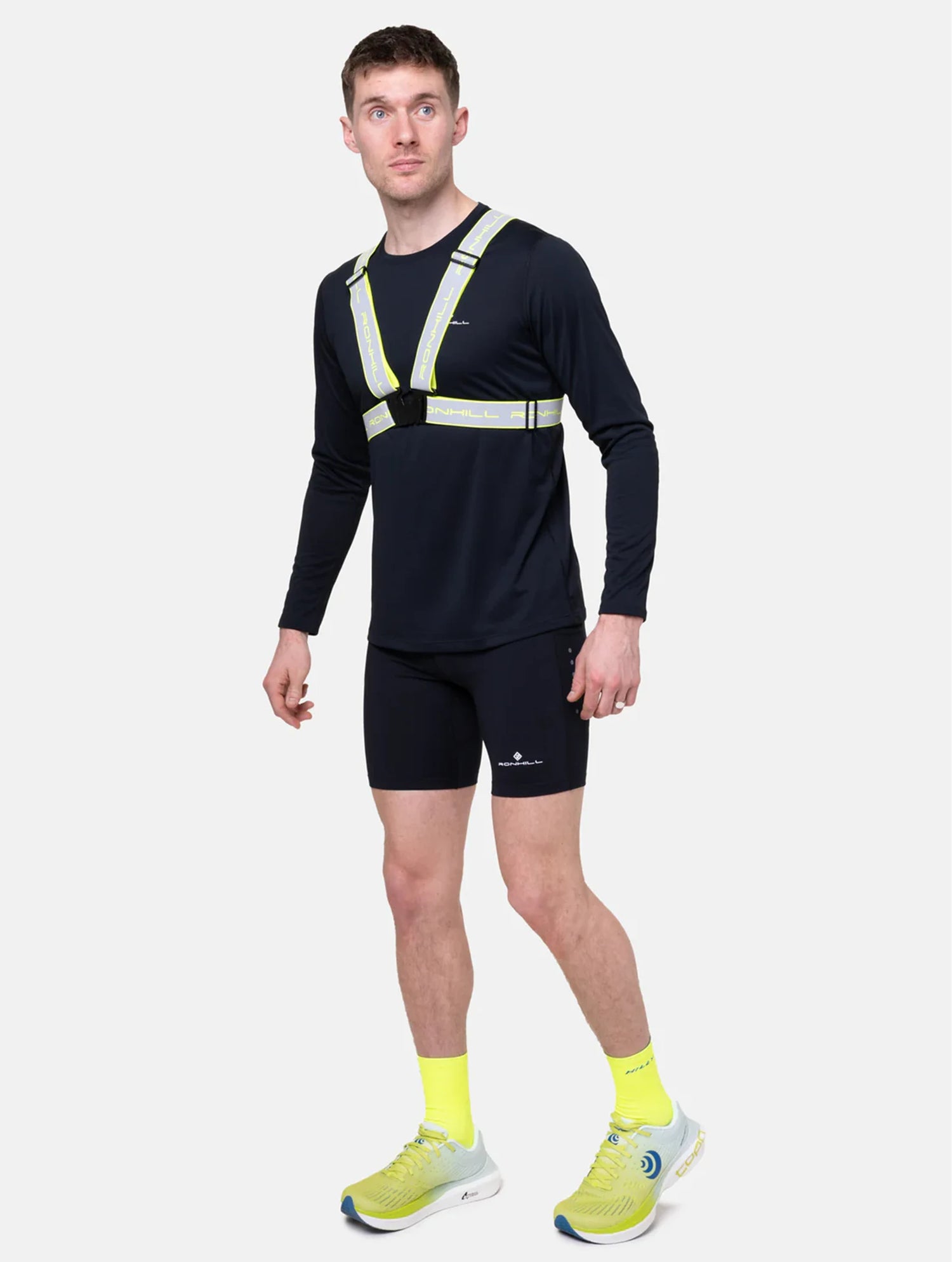 Ronhill Ronhill Reflect Belt Reflect/Fluo Zest