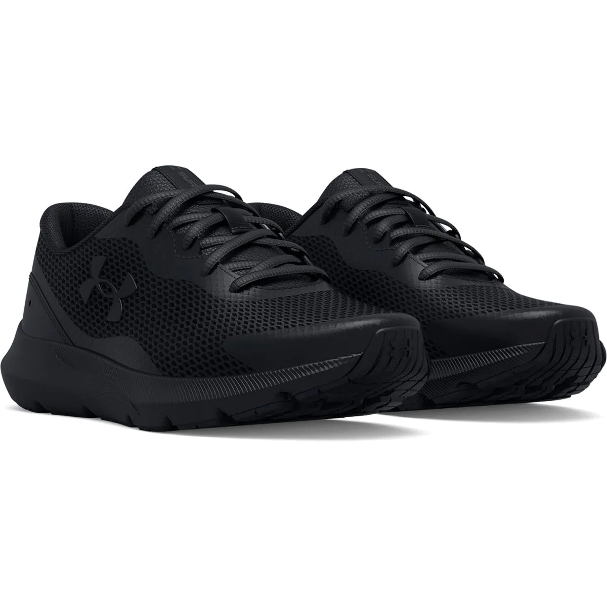 UA Surge 3 Runner Kids All Black