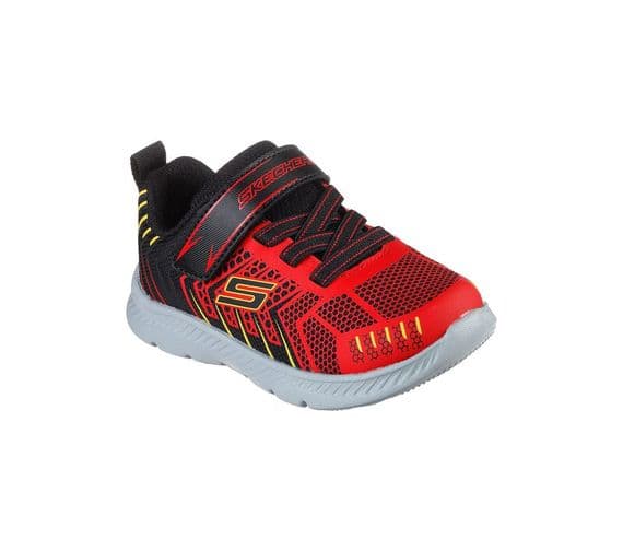 Skechers Comfy Flex 2.0 Infants Black/Red